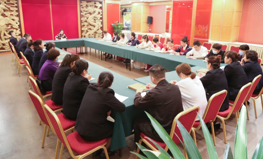 西安唐樂宮黨總支傳達學習以案促改專項工作文件精神(圖2)